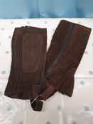 Shires Suede Half-Chaps
