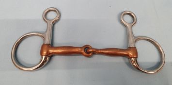 Shires Horseshoe Stallion Snaffle
