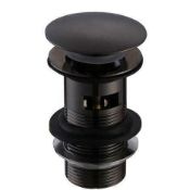 New Mono Black Slotted Push Button Pop-Up Basin Waste. Wa92K. Designed For Use With A Basin Tha...