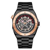 Ltd Edition Hand Assembled Gamages Moon Lander Automatic Black Ð 5 Year Warranty & Free Delivery