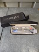 Mirljea eye glasses in case RRP £30 Grade U