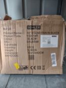 Sohler 16Ó stand fan in black RRP £25 Grade U