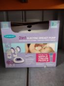 Lansinoh 2 in 1 electric breast pump RRP £80 Grade U
