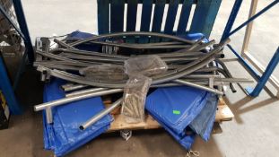 (R6I) Garden. 1x 8FT Trampoline (Contents Of Pallet) Unsure If Complete