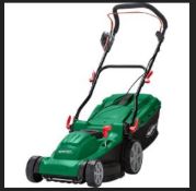 (R10G) 2x Qualcast 1600W Corded Electric Rotary Mower (M2EB1637M) No Battery