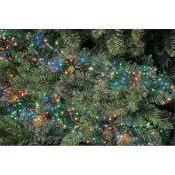 (R6K) Lighting / Christmas. 6 Items. 2x 1500 LED Cluster Lights Multicoloured, 2x 720 LED Icicle