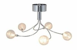 (R6D) Lighting. Approx 11 Items. To Inc Light Boutique Regan 5 Light Pendant, Dallas Ceramic Table