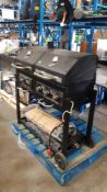 (R8B) Garden. 1x Uniflame Classic Gas & Charcoal Combi Grill BBQ