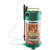 (R9I) Garden. 9 Items. 2x Ronseal Precision Finish Fence Sprayer, 4x 30M Expandable Garden Hose W
