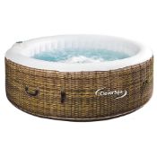 (R5H) Garden. 1x CleverSpa Borneo Hot Tub