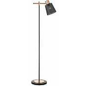 (R10A) Lighting. 2 Items. 1x The Lighting Studio Tintin Floor Lamp & 1x Verve Design Caleb Floor