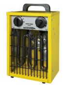 (R7J) 2 Items. 1x Ironhorse 2000W Industrial Fan Heater & 1 x Apollo Electric Greenhouse Heater