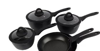 (R5F) 1x 3 Piece Aluminium Cookware Set