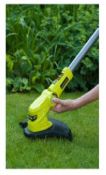 (R7J) ) 2 Ryobi Items. 1x Cordless Grass Trimmer (RLT183220) & 1x One+ Ryobi 18V Grass Trimmer (