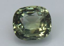 Green Sapphire, 1.08 Ct