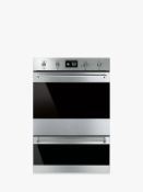 Smeg DOSP6390X 60cm Electric Built- in Multifunction Double Oven - T002968112.