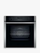 Neff B6ACH7HH0B Slide and Hide Pyrolytic Built-In Smart Single Oven - T002968203.