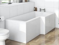 2 Items. 1x L-Shape Shower Bath LH 1700 x 850 With Legs (ncbos1785l) RRP £209. 1x Orchard SE Bath