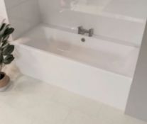1x IS Concept (170 X 75cm) Double Ended Rect Bath. No Tap Holes (e735801) RRP £400