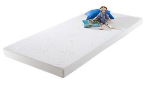 (R4G) 1x Silentnight Bunk Mattress SN Memory 14cm Deep Roll Up Mat. (L190xW90cm)