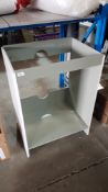 (R4G) 1x Vanity Carcase White / Grey (H800xW600x43cm)