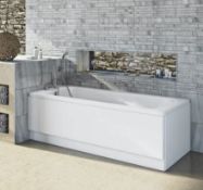 1x ‘Bba’ (1500 X 700) Single Ended Pressed Steel Bath With Legs.