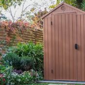 (R11J) 1x Keter Darwin 4x6 Storage Unit / Shed. (W1120xD1765xH1998mm) RRP £340