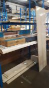 (R3L) Contents of Bay. Mixed Shelving And Storage Wood Items. To Inc Living Elements Clever Cube 1x