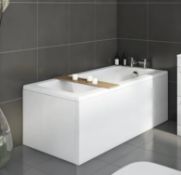 1x (1700 X 700) Square Single Ended Bath NCR1C17705 With Legs.