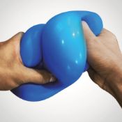 (R2B) 13 Items. 10x Giant Stressball. 3x Treat Factory Gourmet Burger Press.
