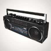 (R2E) Approx. 12 Items. 2x Wireless Music Blaster & Radio Tuner, 3x Swizzles Love Hearts El Light. 1
