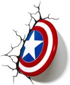(R2L) 6 Items. 3x Marvel Avengers Captain America 3D Deco Light. 1x Pop Series Game Of Thrones Nigh