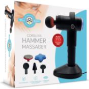 (R1K) 15 Items. To Inc 3x Well Being Percussion Personal Massager. 3x Well Being Mini Massage Cushi