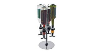 (R2C) 6 Items. 2x Brainstorm Toys 2 In 1 Globe Earth And Constellations. 1x 4 Bottle Optic Bar Butl
