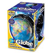 (R2E) 7 Items. 5x Brainstorm Toys 2 In 1 Globe Earth And Constellations (1x No Box). 2 X Brainstorm