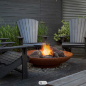 XL Large Steel Fire Bowl. 100cm Wood Burner AHL-CF01