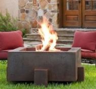 Large Steel Fire Pit Burner. Square  Wood Burner  AHL-CF11