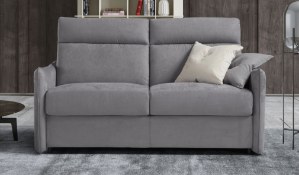‘AIMEE’ Italian Crafted 3 Seat Sofa Bed in PLAZA GREY. RRP £1979