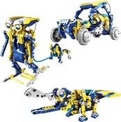 (R2K) 19 Items. 3x STEM 12 In 1 Solar Hydraulic Construction Kit. 4x He Light Up Shower Speaker. 8x