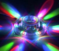 (R2K) Approx 39x Disco 360 Ice Sound Responsive LED Lightshow.
