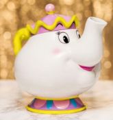 (R15) 14x Disney Beauty And The Beast Mrs Potts Tea Pot. (1x No Box).