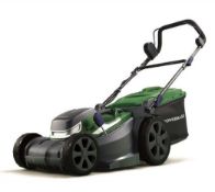 (R14G) 2 Items. 1x Powerbase 34cm 40V Cordless Lawn Mower (2x Batteries, 1x Charger). 1x Bosch Pro