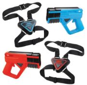 (R15) 15 Items. 1x Sharper Image Two Player Set Electronic Space Laser Tag. 1x Laser X Infrared Gam