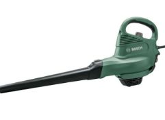 (R15I) 2 Items. 1x Bosch Universal Garden Tidy Corded Garden Blower Vacuum (No Battery). 1x Qualcas