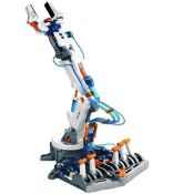 (R2J) 10 Items. 5x Science Discovery Hydraulic Robot Arm. 5x Mans Best Friend Ball Launcher.
