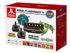 (R14E) 2x Atari Flashback 9 Retro Gaming Console 110 Games.