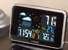(R2L) 11x Ingenious Weather Station Projection Clock.