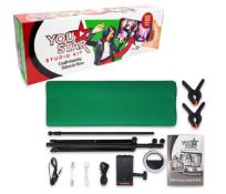 (R14F) 4 Items. 1x You Star Studio Kit. 1x Idance Typhoon 100 Wireless Bluetooth Party System. 1x O