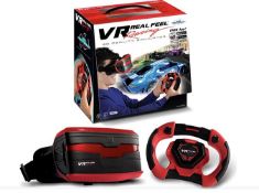(R14B) 5 Items. 3x Real Feel VR Alien Blasters. 2x Real Feel VR Racing.