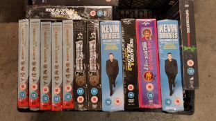 (R14G) A Qty Of Mixed DVDs And CDs To Include Box Sets